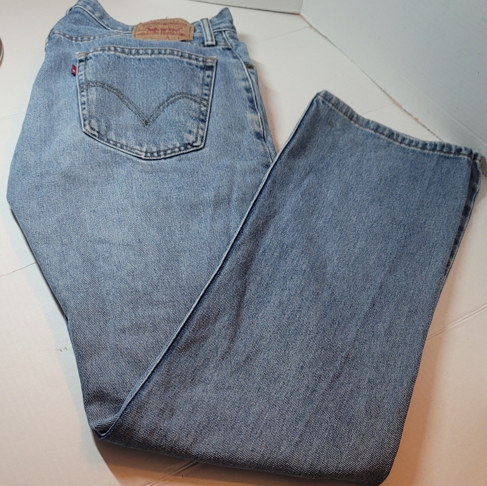 Mens Levis 505 Straight Fit Size 34x34 Jeans